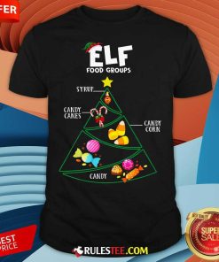 Good Food Groups Elf Buddy Christmas Pajama Xmas T-Shirt