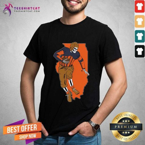 Good Il Football Pocket Skeleton T-Shirt