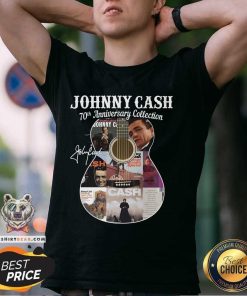 Good Johnny Cash 70th Anniversary Collection Signature T-Shirt