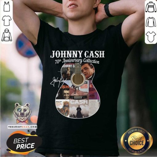 Good Johnny Cash 70th Anniversary Collection Signature T-Shirt