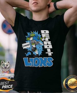 Good Leonardo X Detroit Lions T-Shirt