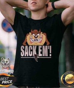 Good Looney Tunes Taz Sack Em' X Atlanta Falcons T-Shirt