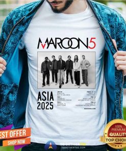 Good Maroon 5 Asia Tour 2025 T-Shirt