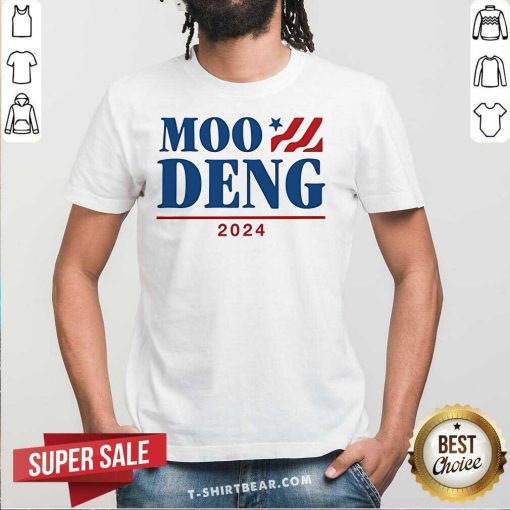 Good Moo Deng Hippo America 2024 T-Shirt