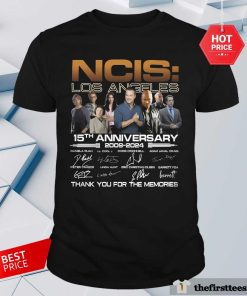 Good NCIS Los Angeles 15th Anniversary 2009-2024 T-Shirt