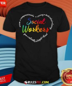 Good Social Worker Heart T-Shirt