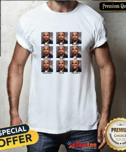 Happy Jalen Hurts Faces Sleepy Excited Confused Angry Sad Frustrated Proud 4th And 1 T-Shirt