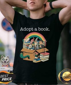 Hot Adopt A Book T-Shirt