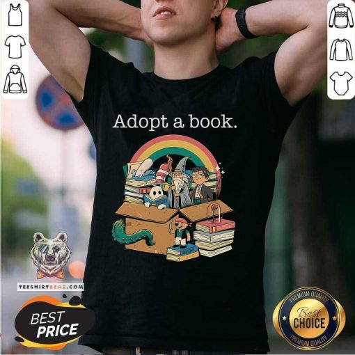 Hot Adopt A Book T-Shirt