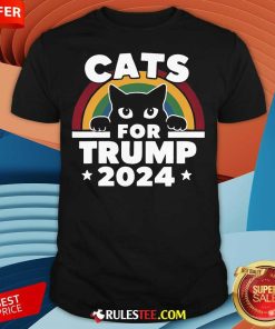 Hot Cats For Trump 2024 T-Shirt