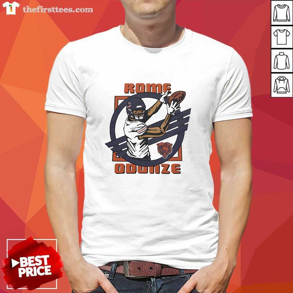 Shirt Hot Chicago Bears Rome Odunze T-Shirt