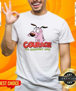Hot Courage The Cowardly Dog T-Shirt