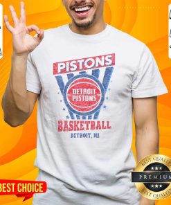 Hot Detroit Pistons Basketball Detroit Michigan T-Shirt