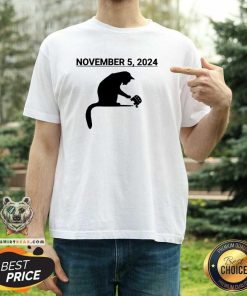 Hot Harris Walz November 5 2024 Cat T-Shirt