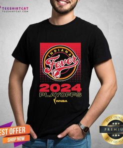 Hot Indiana Fever 2024 WNBA Playoffs T-Shirt