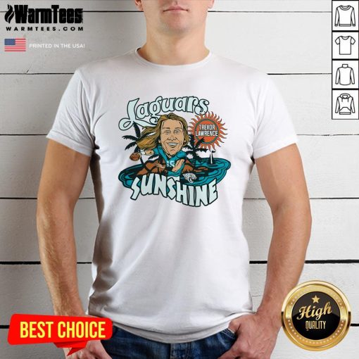 Hot Jacksonville Jaguars Trevor Lawrence Sunshine T-Shirt