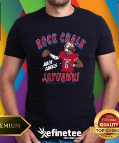 Hot Jalon Daniels Rock Chalk Jayhawk T-Shirt