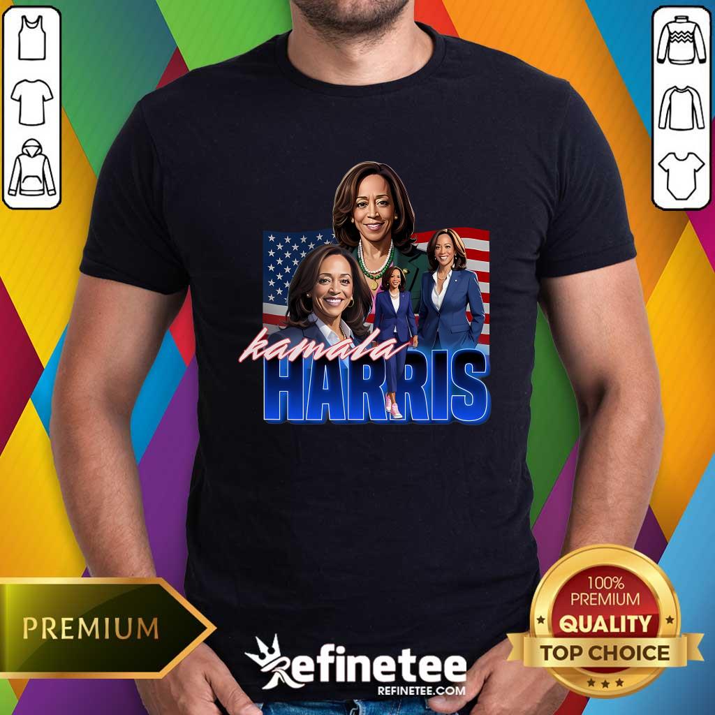 Shirt Hot Kamala Harris American Flag Bootleg Reboot T-Shirt