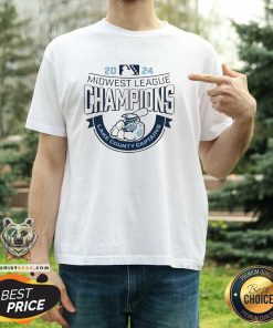 Hot Lake County Captains 2024 Midwest League Champions T-Shirt