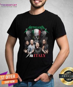 Hot Metallic Metallica Italy 2024 T-Shirt