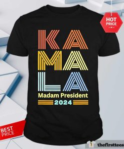 Hot Morgan J. Freeman Kamala Madam President 2024 T-Shirt