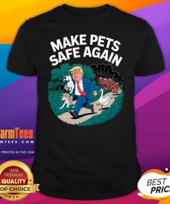 Hot Ohio Cats Dogs Goose 2024 Debate Make Pets Safe Again T-Shirt