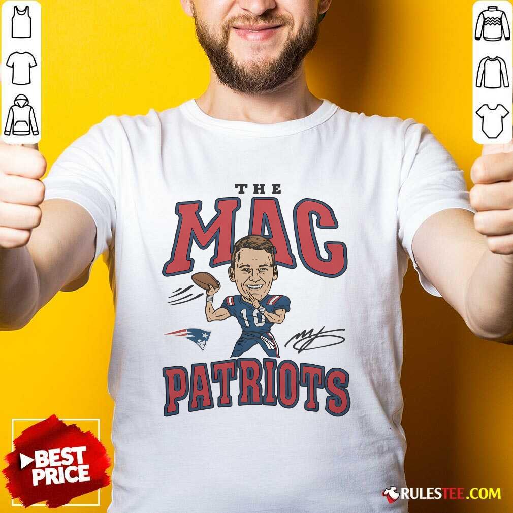 Shirt Hot Patriots Mac Jones Signature T-Shirt