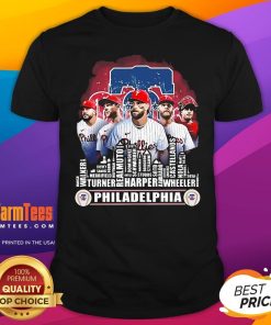Hot Philadelphia Phillies Skyline 2024 The Champions Baseball T-Shirt