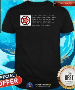 Hot Rock Against Racism Love Music Hate Racism T-Shirt