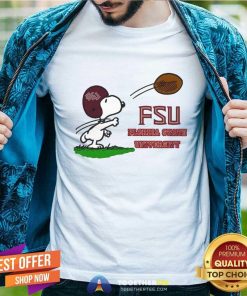 Hot Snoopy FSU Flordia State University T-Shirt