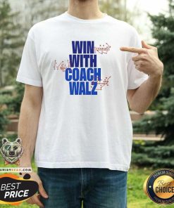 Hot Team Kamala Win With Coach Walz T-Shirt