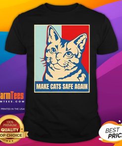 Hot Trump Make Cat Safe Again T-Shirt