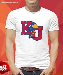 Hot Vintage Grey Marching Jayhawks T-Shirt