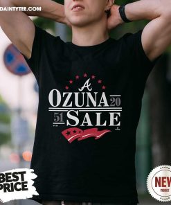 Nice Atlanta Braves MLB Azuna Sale T-Shirt