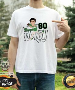 Nice Baron Tipton North Texas Mean Green Caricature T-Shirt