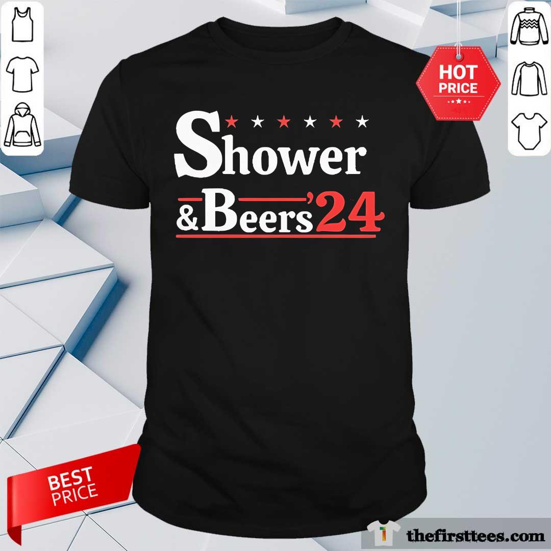Shirt Nice Emotional Club Shower And Beers '24 T-Shirt