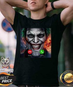 Nice Humor Horror Incoming Call From Evil Jonkler Halloween T-Shirt
