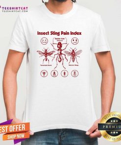 Nice Insect Sting Pain Index Retro T-Shirt