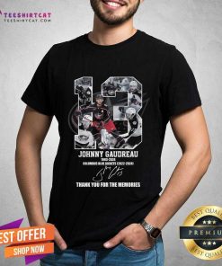 Nice Johnny Gaudreau 1993-2024 Columbus Blue Jackets T-Shirt