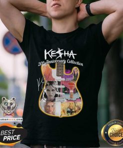 Nice Kesha 20th Anniversary Collection Signature T-Shirt