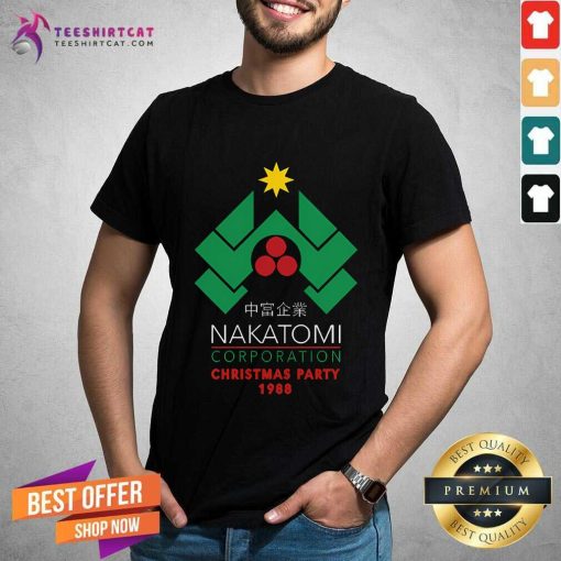 Nice Nakatomi Corporation Christmas Party T-Shirt