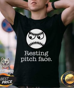 Nice Resting Pitch Face Baseball Sarcastic Meme T-Shirt