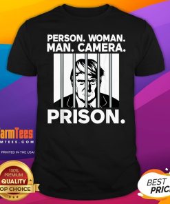 Nice Trump For Prison 2024 Support Trump 4th Of July T-Shirt