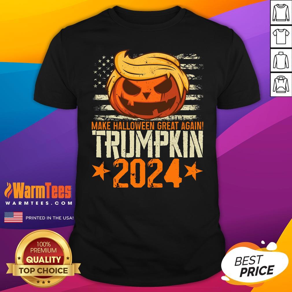 Shirt Nice Trumpkin 2024 USA Make Halloween Great Again T-Shirt