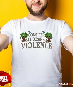 Official Adrianne Curry Consider Choosing Violence T-Shirt