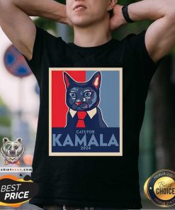 Official Anne Burrell Cat For Kamala Harris 2024 Retro T-Shirt