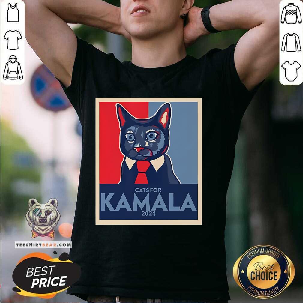 Shirt Official Anne Burrell Cat For Kamala Harris 2024 Retro T-Shirt