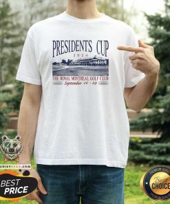 Official Barstool Golf X Presidents Cup Clubhouse T-Shirt