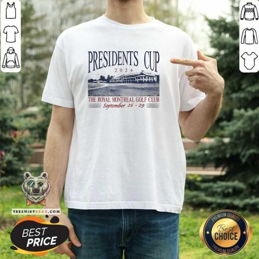 Official Barstool Golf X Presidents Cup Clubhouse T-Shirt
