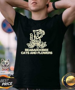 Official Beabadoobee Tour Cats And Flowers T-Shirt